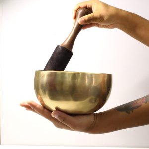 Tibetan Jambati Singing Bowl (19cm, 1.046gm)