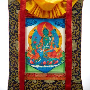 ed Tibetan Thangka Painting – Buddhist Wall Art – 80cm × 54 cm