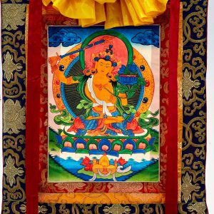Handcrafted Tibetan Thangka Painting–Buddhist Wall Art–80cm×54cm